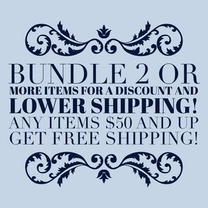 Reasonable offers welcome!